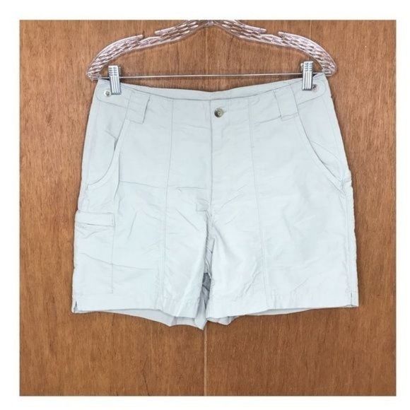 Columbia Pants - Columbia hiking shorts women's size S small light khaki green